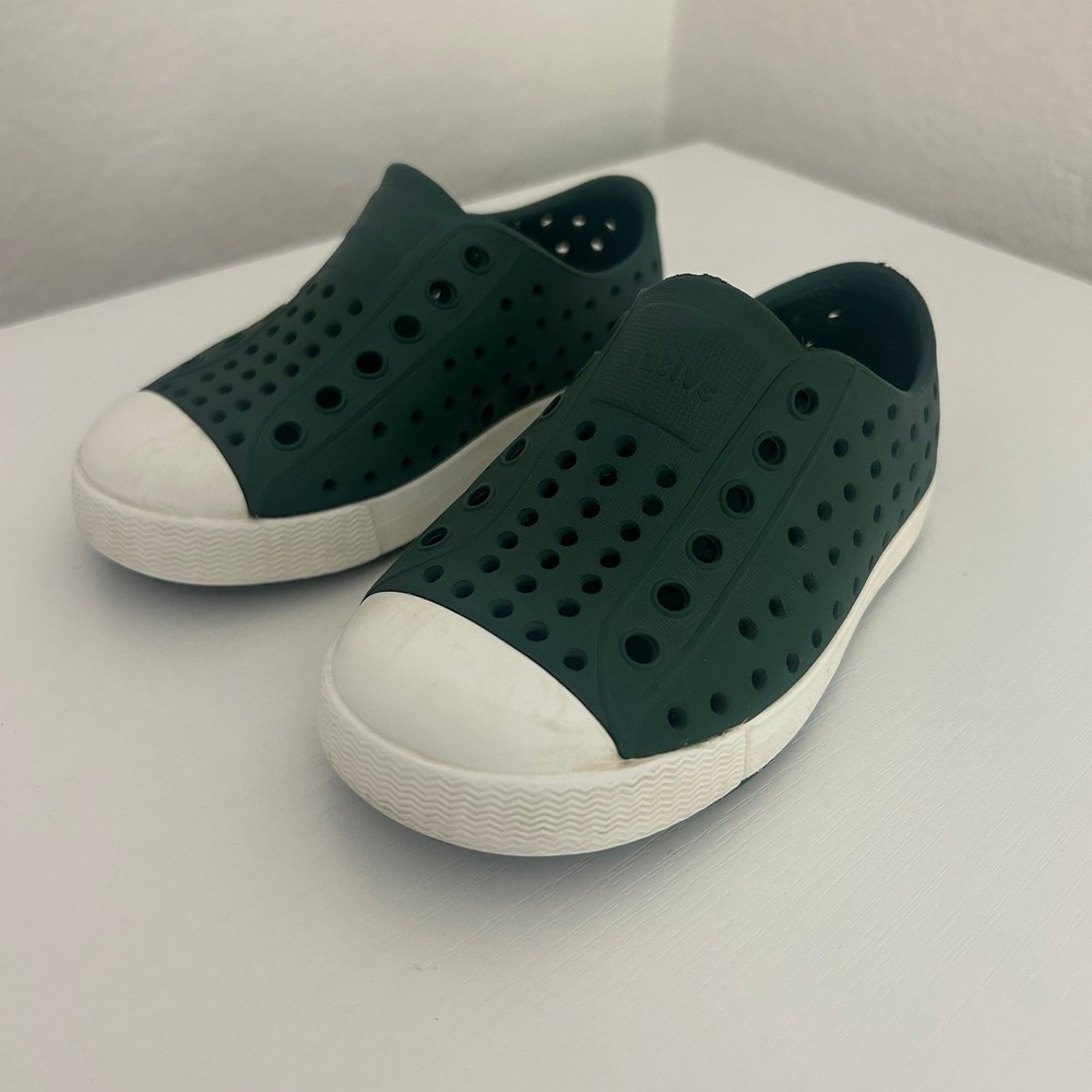 Hunter Green Toddler Natives Little Kid Size 7c Gender Neutral